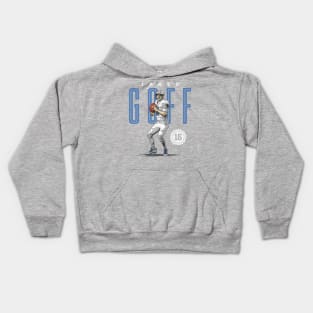 Jared Goff Detroit Card Kids Hoodie